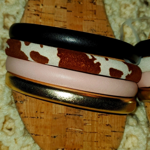 Qupid Women's Slip on Sandals Size 8 - Picture 3 of 7